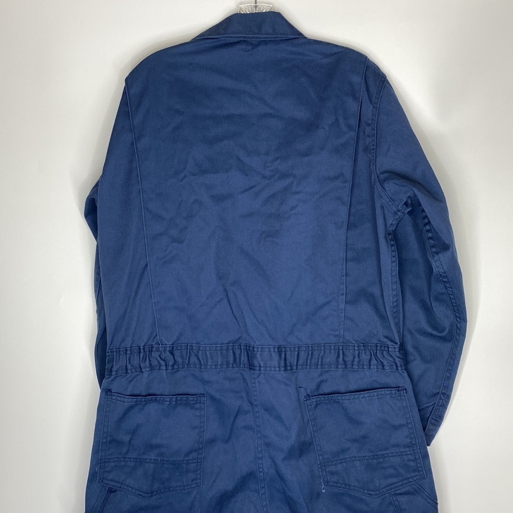 Vintage Key Imperial Blue Coveralls USA Workwear Mechanic Size 44 Long - Picture 5 of 10